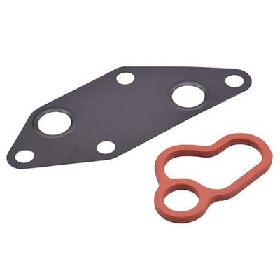 Engine Oil Cooler Gasket Set with O-ring Seal Compatible for Altima Sentra Rogue
