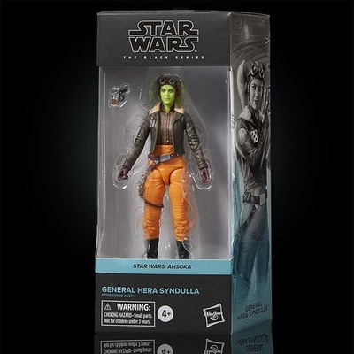 General Hera Syndulla Ahsoka Action Figure Star Wars Black Series 1:12 Scale