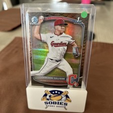 2025 Bowman - Chrome Prospects Cameron Sullivan #BCP-97 Reptilian Refractor (RC)