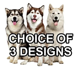 Alaskan Malamute Self Adhesive Dog Sticker