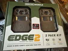 Moultrie Mobile Edge 2 Cellular Trail Camera - MMC-14124- 2 Pack - Brown - NEW