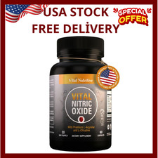 Vital Nitric Oxide Supplements for Men - Workout Booster Supplement
