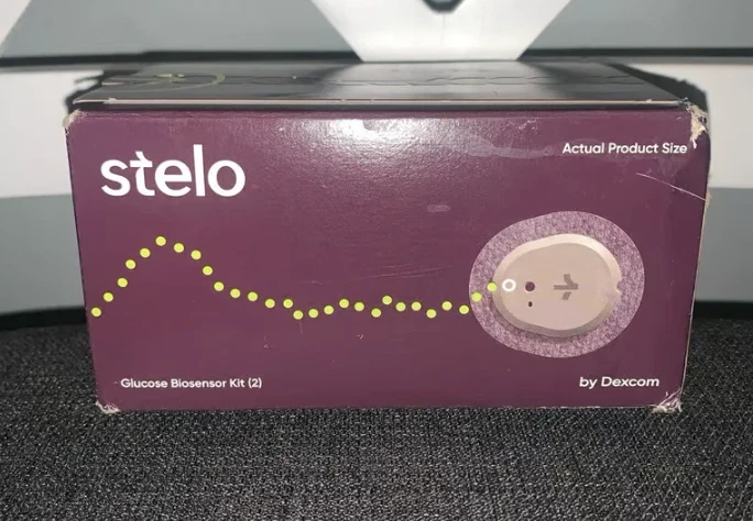 Kit de biossensor de glicose Stelo - 6 monitores contínuos de glicose Dexcom - Imagem 2 de 4