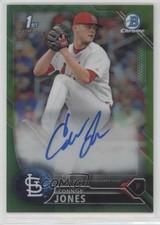 2016 Bowman Draft Chrome Pick Green Refractor 76/99 Connor Jones Auto 1v1