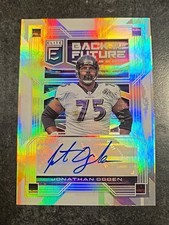 2021 Panini Donruss Elite Back to the Future Signatures Jonathan Ogden 33/49