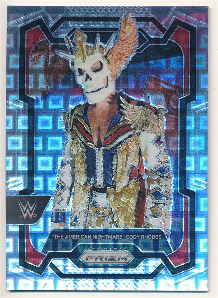 CODY RHODES 2024 PANINI PRIZM WWE #132 PREMIUM BOX SET PRIZMS MINT SP #065/199