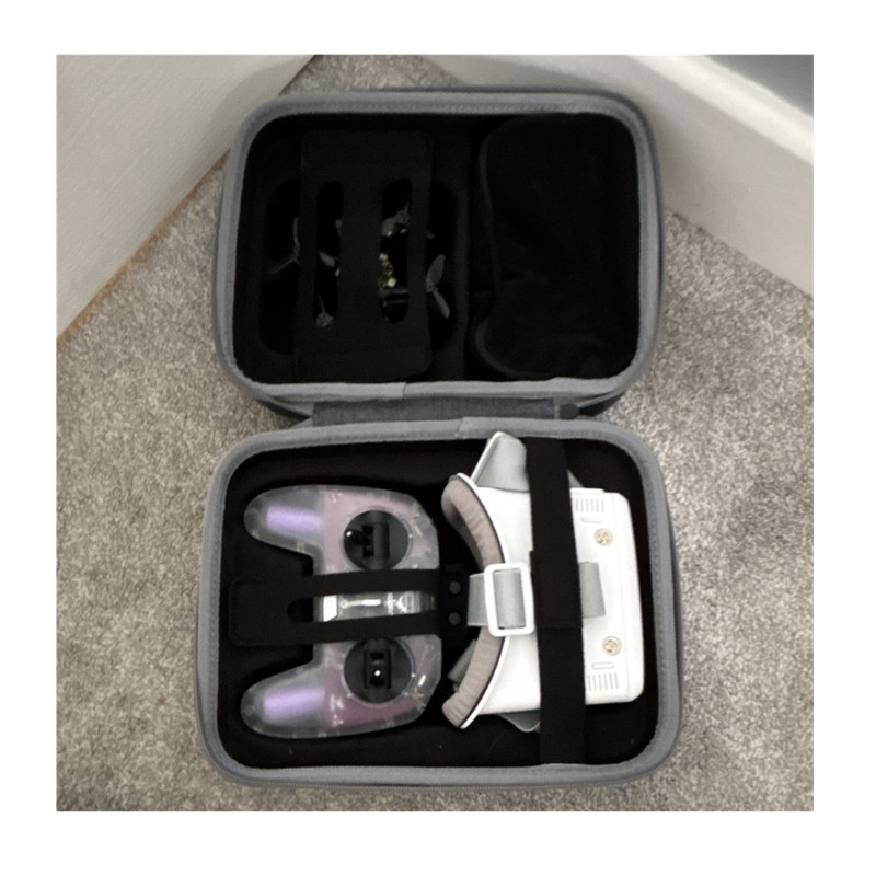 HGLRC FPV Racing Quadcopter Drone Bundle w/ Controller Goggles & Carry Case