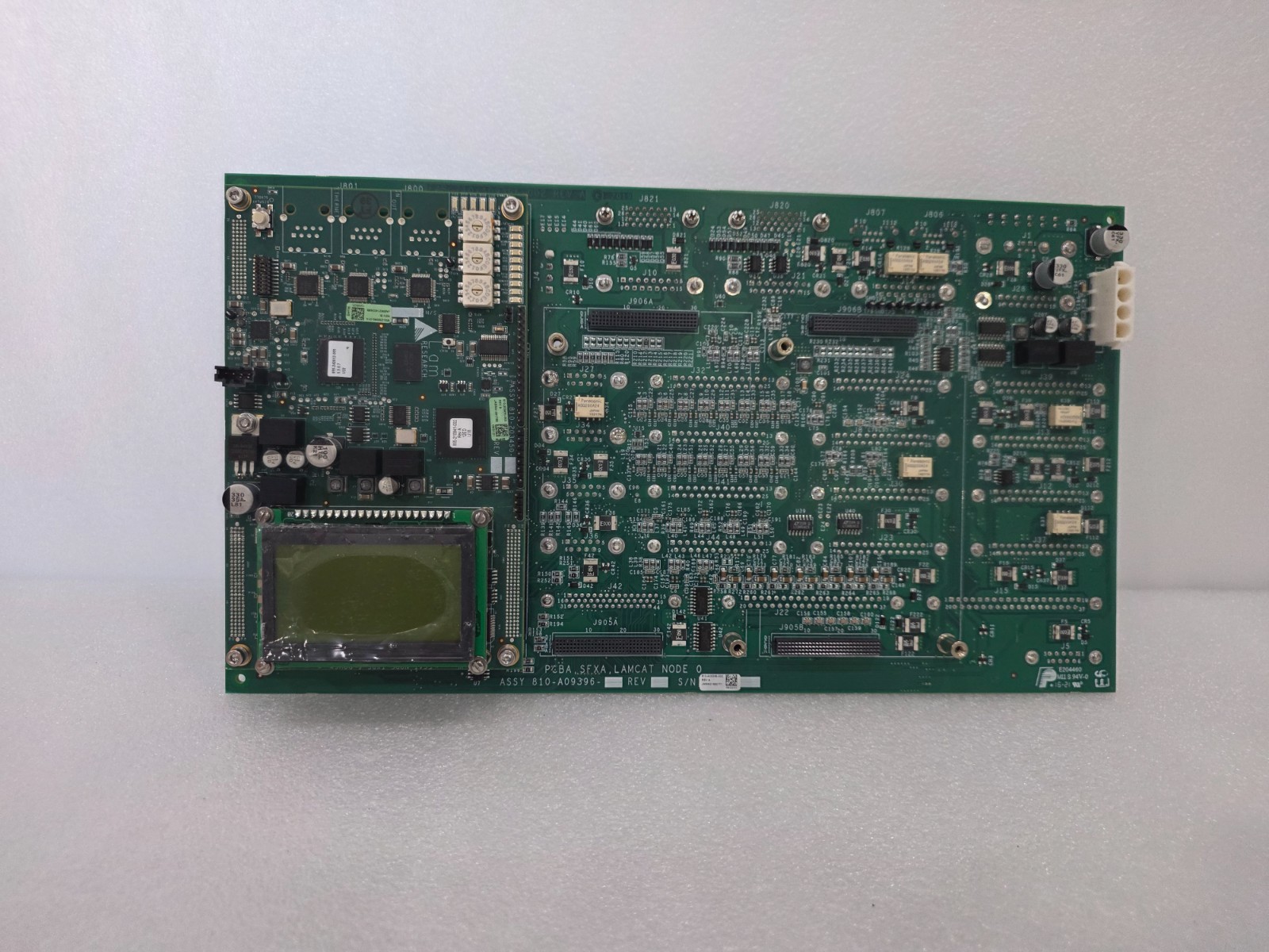 Lam Research PCBA,SFXA,LAMCAT NODE 0 810-A09396-002 (2) (As-Is)