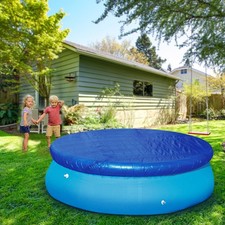 Paddling Pool Cover Round Swimming Ground Sheet Inflatable Accessory above