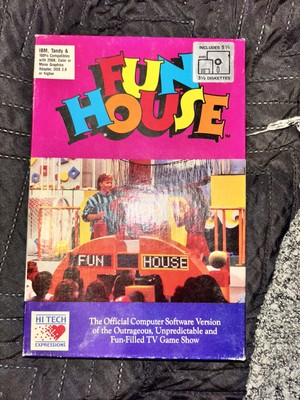 Fun House (IBM Tandy, 1989) Hi Tech Expressions - Vintage - CIB, Untested, Used