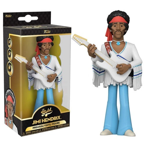 Jimi Hendrix Funko Vinyl Gold 5" Figure