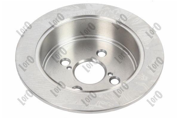 ABAKUS Brake Disc 231-04-078 Full 258mm 9mm 4-Hole 100mm Toyota