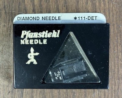 Pfanstiehl 111-DET Diamond Elliptical Needle Replaces ADC RS-Q34, RK-5E, RP-32