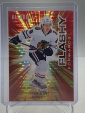 2025-26 Upper Deck Allure Connor Bedard Flashy Forwards Red Spectrum /399