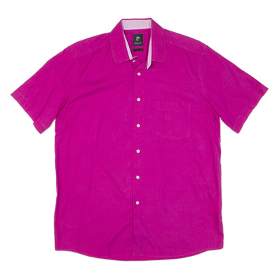 PIERRE CARDIN Herren Uni Hemd Lila L