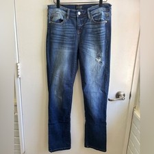 Judy Blue Straight Fit Distressed Jeans