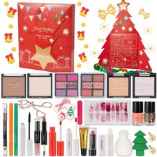 Makeup Advent Calendar 2025 for Women Teen Girls 24 Days Christmas Gift