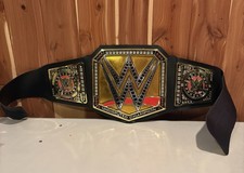 Authentic WWE Undisputed Championship Kids Toy Belt Wrestling Title Replica WWF