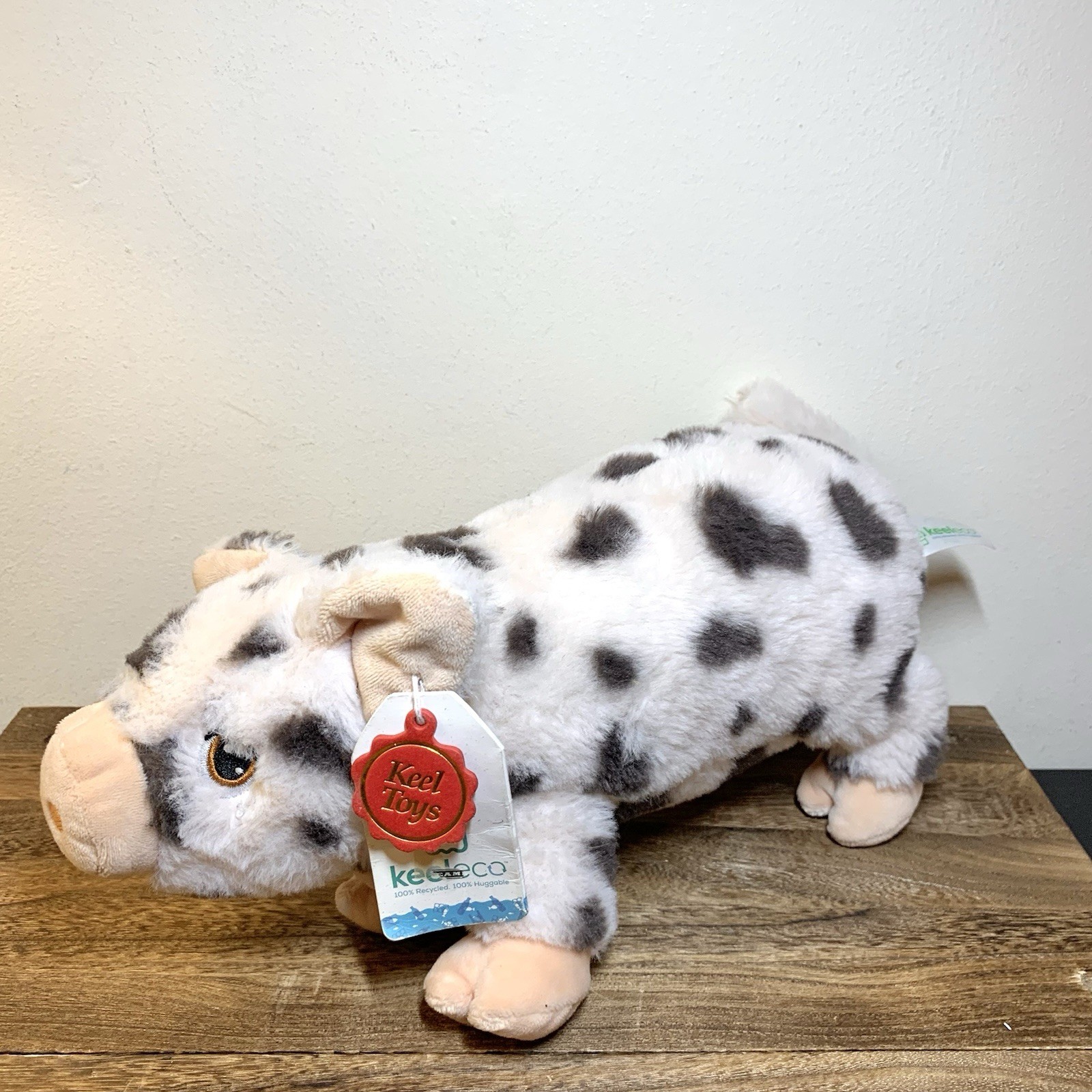 Keel Toys Keeleco Spotty Pig Soft Toy New With Tags