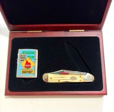Zippo Case 1998 International Swap Meet Lighter Set . New.