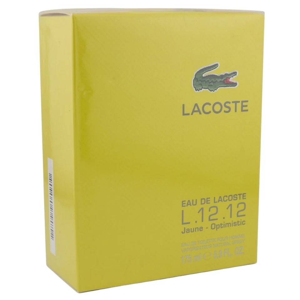 Lacoste L.12.12 Jaune Optimistic 175 ml EDT Eau de Toilette Spray