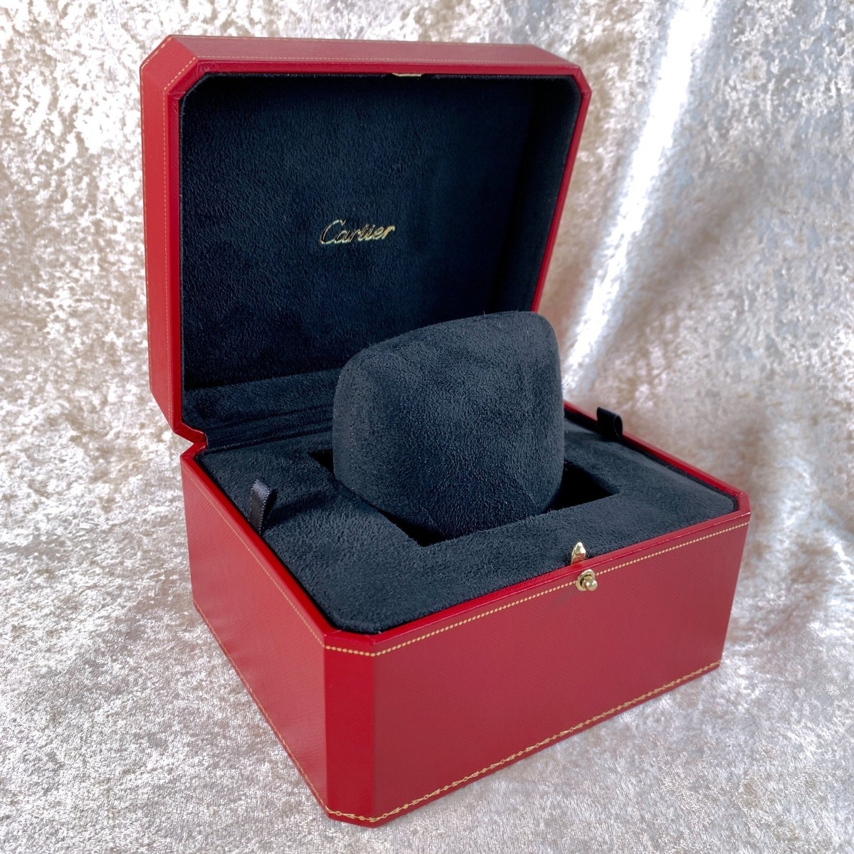 Genuine Cartier Genuine 2 Layer Red Watch Jewellery Case