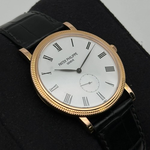 Patek Philippe Calatrava 5119R-001 36mm 18K Rose Gold Mens Hand Wind Watch - Picture 5 of 9