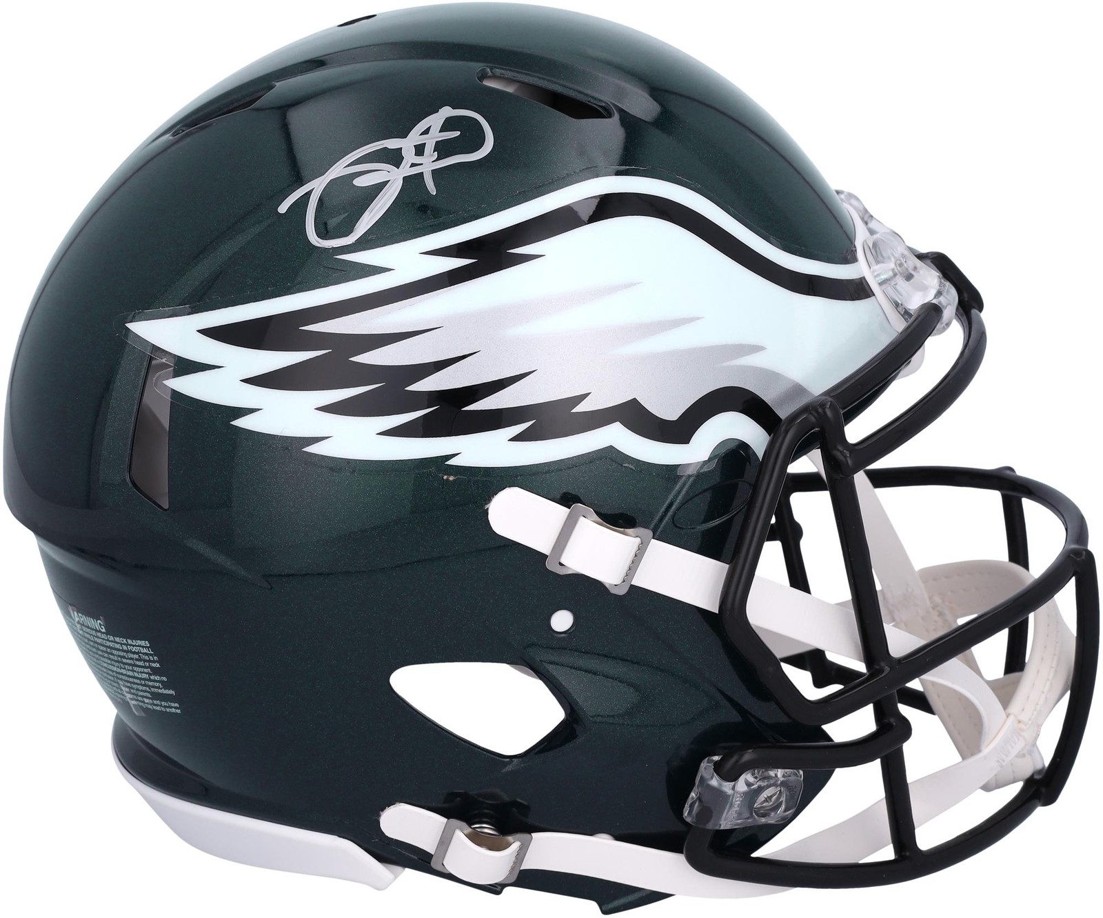 Jalen Hurts Autographed Signed Philadelphia Eagles Speed Authentic Helmet 