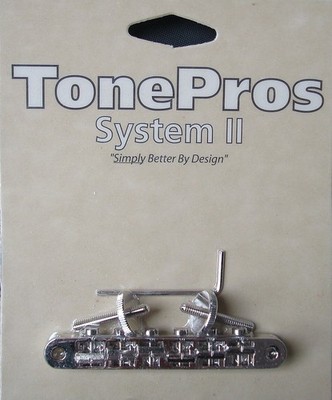 AVR2P-N TonePros ABR1 Replacement Tune-O-Matic Bridge, Nickel Finish