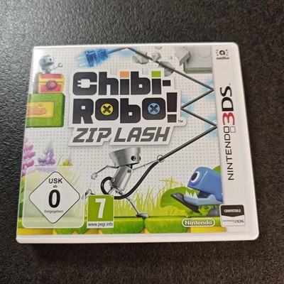 Chibi-Robo! Nintendo 3DS Spiel + Zip-Lash Amiibo Figur