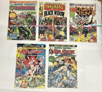 Marvel Comics Bronze Age Lot Seven Issue See Description Mid-Grade
