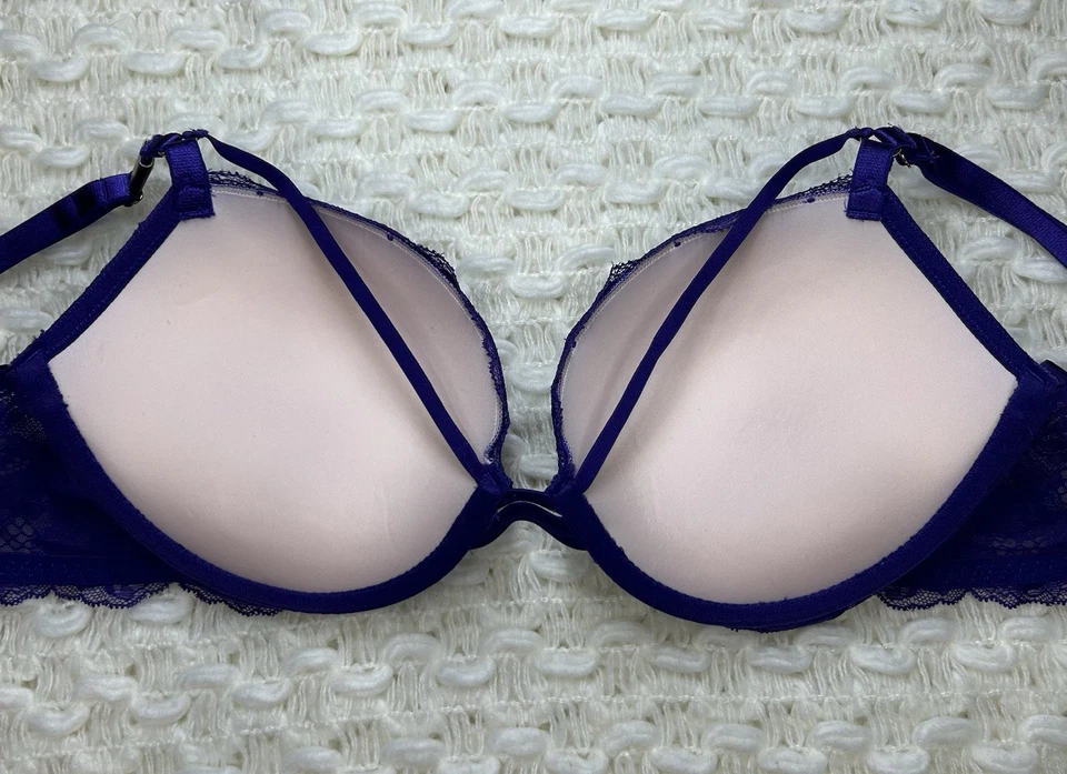 Victoria's Secret Sujetador Push-Up Muy Sexy Color Púrpura Elige una Talla NUEVO CON ETIQUETAS Foto 4 de 4