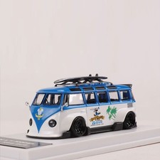 1:64 T1 RWB Widebody Custom Bus Blue - Rare Collectors Diecast Model Car