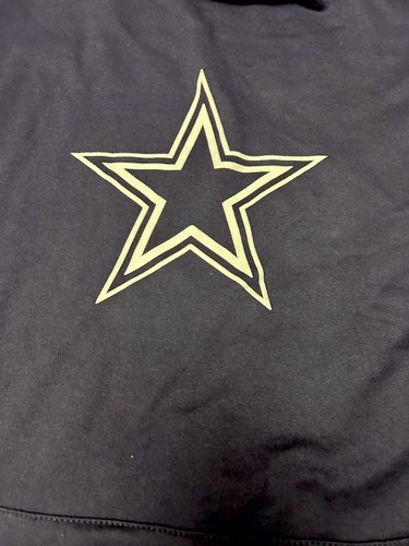 Dallas Cowboys Star NFL Authentic Apparel Hoodie Mens 5XL Dallas Cowboy Spellout - Picture 2 of 16
