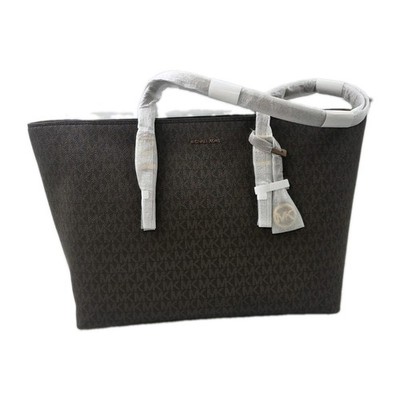 MICHAEL KORS Borsa Donna 30T5GQNT9B 252 BRN/ACORN Quinn Large Tote Bag MSRP:$199