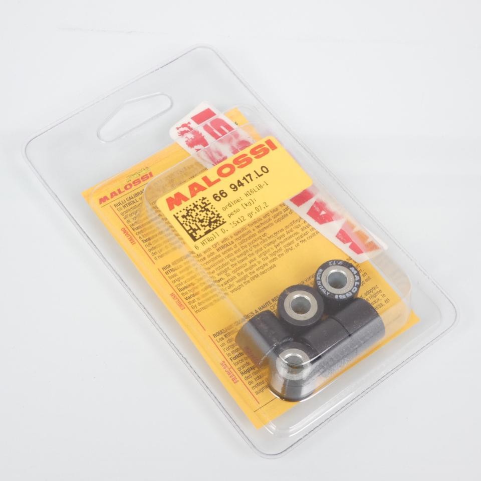 Galet de variateur Malossi 15x12mm pour scooter MBK 50 Booster