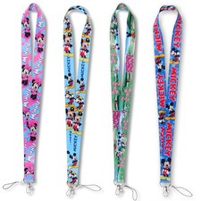 Ergonflow 4 Pack Cartoon Neck Lanyard Necklace Phone 19 x 1 inch, 4pack