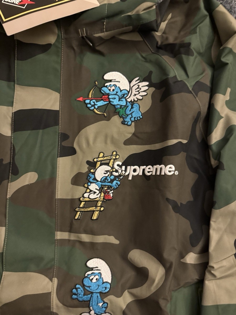 Supreme®/Smurfs™ GORE-TEX Shell Jacket SIZE Medium | eBay UK
