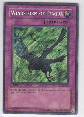 JP) Yugioh - Konami - Yu-Gi-Uh! - Windstorm of Etaqua - SOI-ENSE3 - Trading Card
