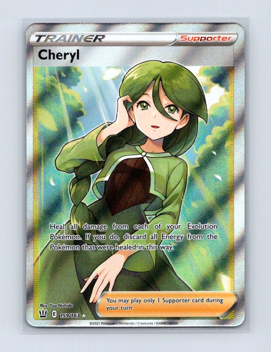 Cheryl 159/163 Ultra Rare Battle Styles Pokemon Near Mint
