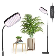 Grow Lights for Indoor Plants with Stand Full Spectrum Floor Plant Growing Lamp