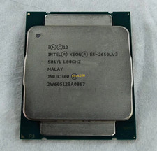 Intel Xeon E5-2650L V3 1.8GHz 12 Core 30MB SR1Y1 LGA2011-3 65W CPU Processor