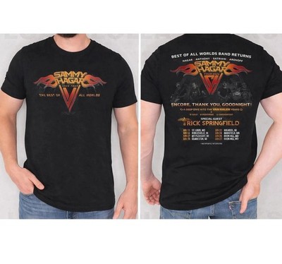 Sammy Hagar Tour 2026 Best Of All Worlds T-Shirt, Fan Gift FAST SHIP