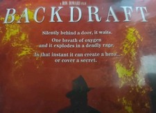 Backdraft DVD Widescreen Kurt Russell DeNiro  VERY GOOD  FREE SHIPPING