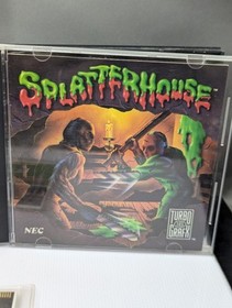 Splatterhouse - Turbo Grafx 16 - CIB with cardboard box and manual
