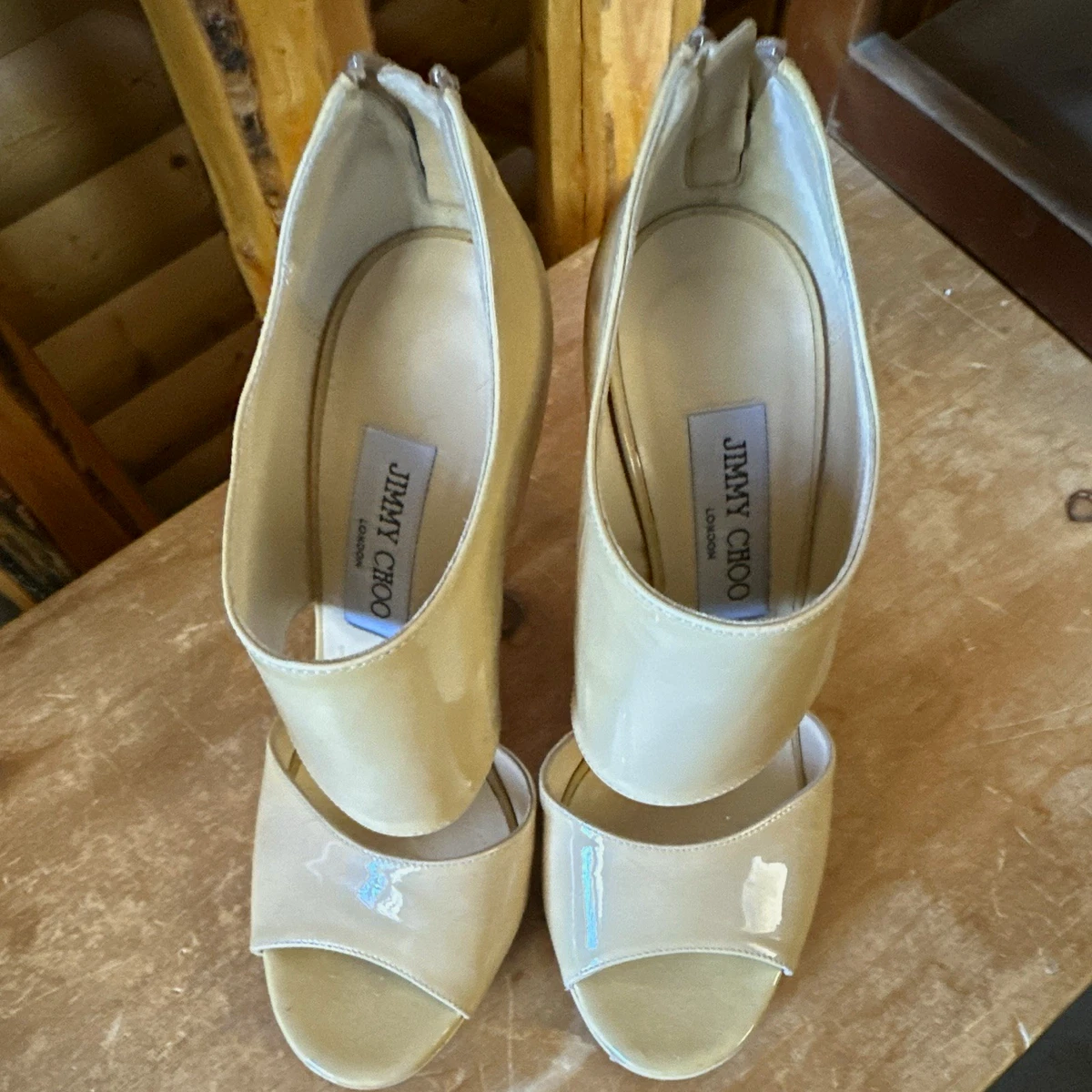 【たろううううう】JIMMY CHOOパンプスBeige ３７.2/1 Jimmy Choo Women's Beige for sale | eBay