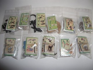 Ü Ei Figur/Spielzeug 11 Natoons Tiere mit BPZ