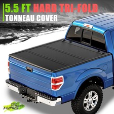 5.5ft Fleetside Bed Low Profile 3-fold Hard Tonneau Cover For F150 Mark Lt 04-14