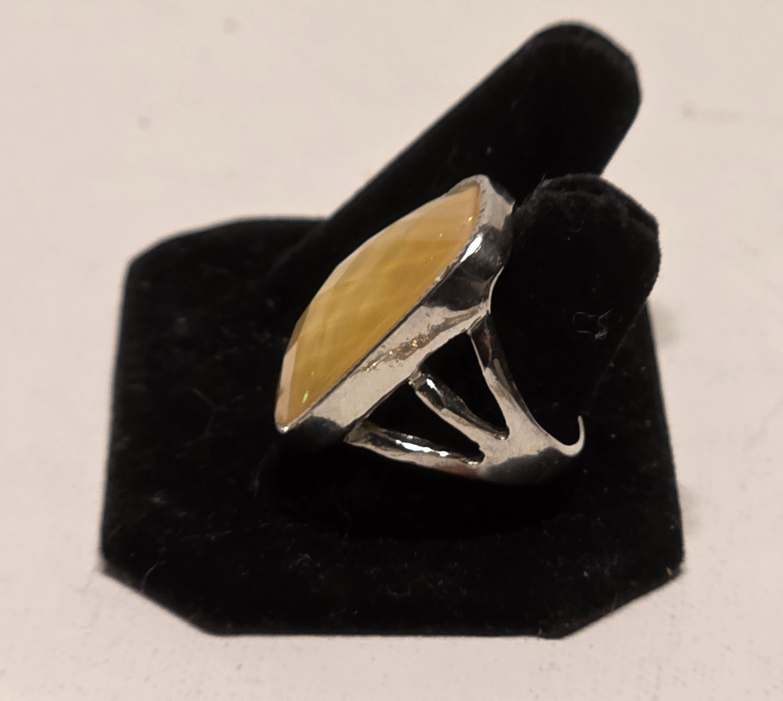 Rounded Rectangular Butterscotch Sparkle Colored … - image 10