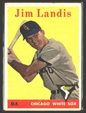 1958 Topps #108a Jim Landis